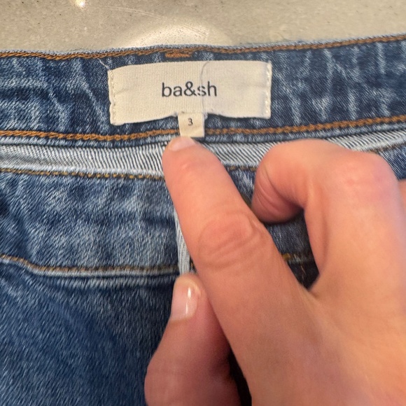 BA&SH Bryce Two Tone Jeans - Picture 5 of 7